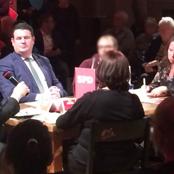 Im Dialog mit Martin Dulig und Bundesminister Hubertus Heil