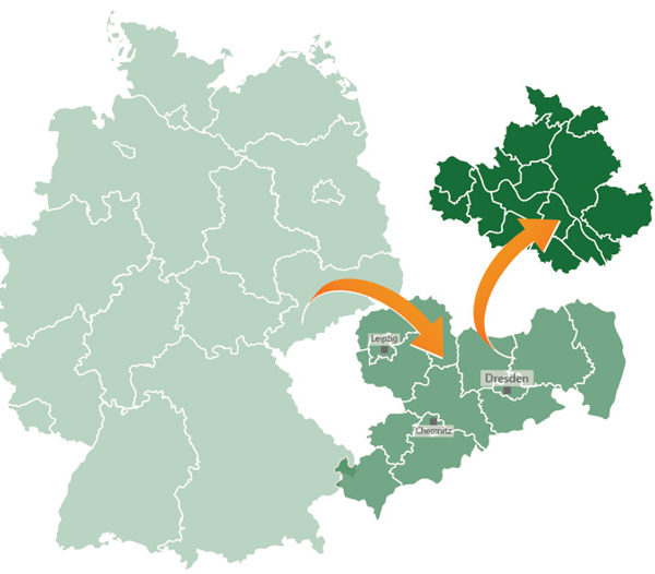 Eine eigene Region in Sachsen? Das ist ja fast geschenkt!